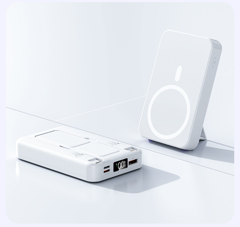 Best Sellers Fast Portable Wireless Magnetic Power Bank 10000 MAh Slim Fast Pd 22.5W Magnetic Wireless Powerbank gallery image