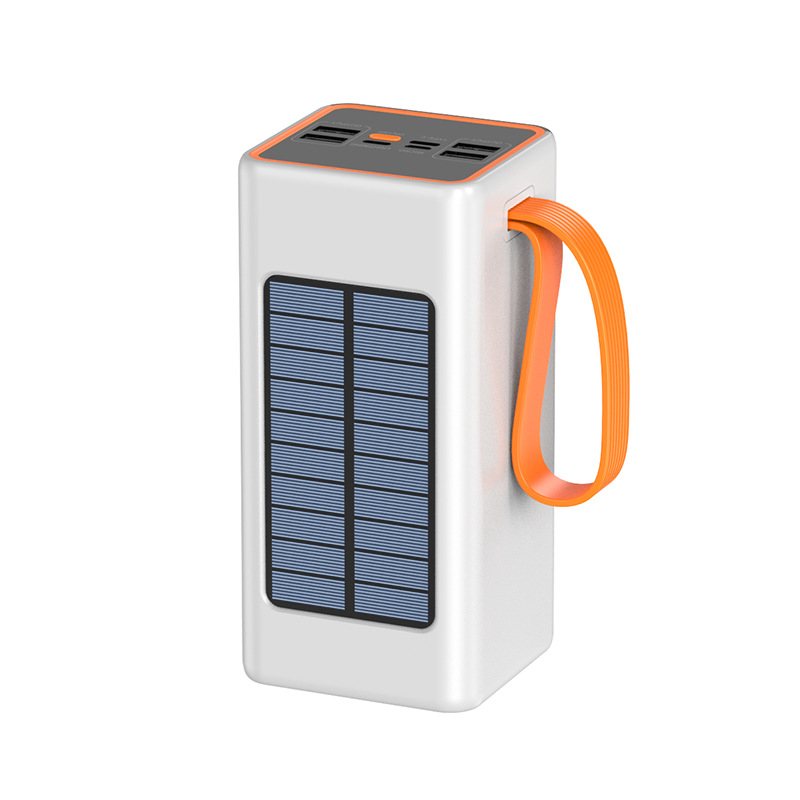 Capacity 90000mah Ultra Slim Fast Charging Portable Power Bank 7 Micro USB LED Display Solar Energy Charging Type-C gallery image