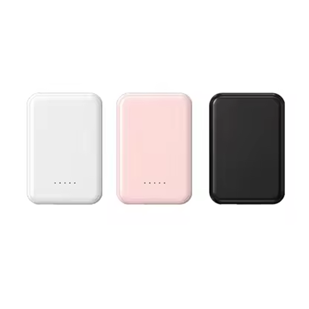 Hot Sale Newest Mini Portable Charger 5000mah Powerbank Magnetic Wireless Charging Power Bank