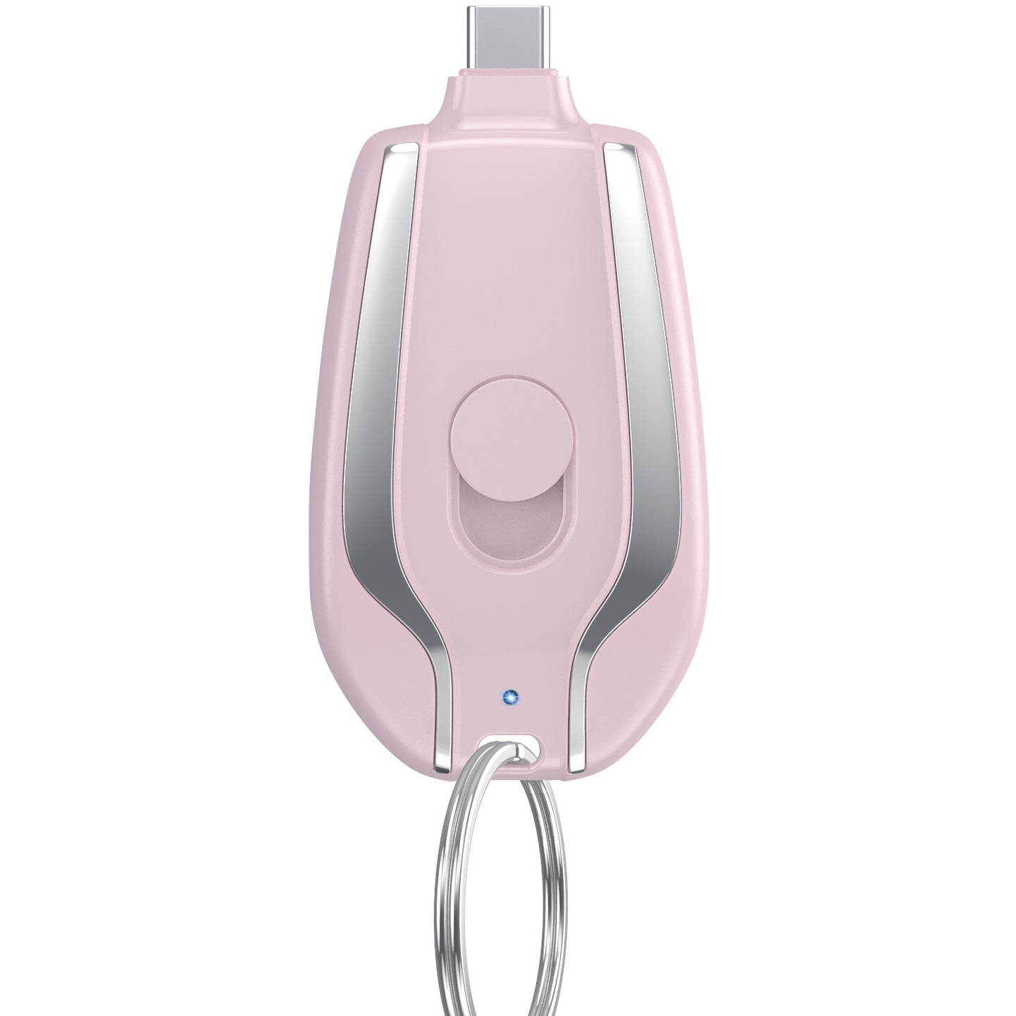 Mini Keychain Power Bank, Wireless Portable, 1500mAh Emergency Power Supply, Pocket for Carrying Portable Power Bank with You New Mini Keychain Emergency Power gallery image