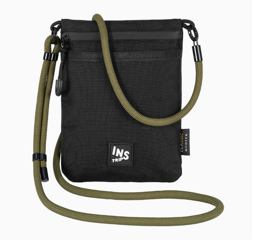 Outdoor Ins fashion brand lanyard nylon small messenger bag for men niche commuting girls messenger ID single shoulder Outdoor Ins fashion brand lanyard nylon small messenger bag for men niche commuting girls messenger ID single shoulder mobile phone bag gallery image