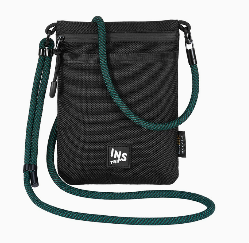 Outdoor Ins fashion brand lanyard nylon small messenger bag for men niche commuting girls messenger ID single shoulder Outdoor Ins fashion brand lanyard nylon small messenger bag for men niche commuting girls messenger ID single shoulder mobile phone bag gallery image