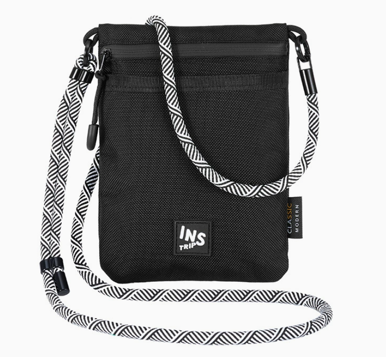 Outdoor Ins fashion brand lanyard nylon small messenger bag for men niche commuting girls messenger ID single shoulder Outdoor Ins fashion brand lanyard nylon small messenger bag for men niche commuting girls messenger ID single shoulder mobile phone bag gallery image