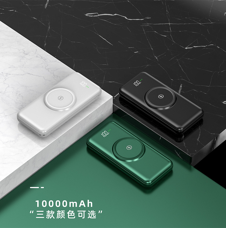 Portable Charger10000mAh 5V/3A Power Bank, USB C in&out High-Speed Charging Battery Pack, External Phone Powerbank Compatible with iPhone 17 16 15 14 13 gallery image