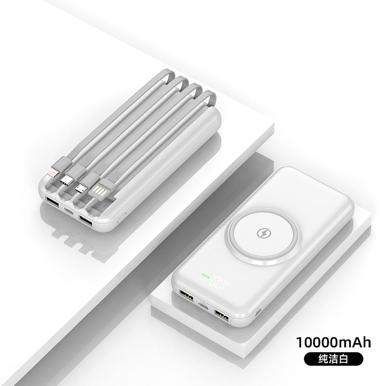 Portable Charger10000mAh 5V/3A Power Bank, USB C in&out High-Speed Charging Battery Pack, External Phone Powerbank Compatible with iPhone 17 16 15 14 13 gallery image