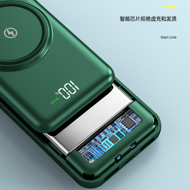 Portable Charger10000mAh 5V/3A Power Bank, USB C in&out High-Speed Charging Battery Pack, External Phone Powerbank Compatible with iPhone 17 16 15 14 13 gallery image