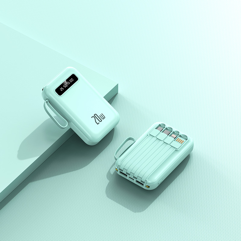 Power Bank Quick Phone Charging with iPhone 16/15/14, Android 10000mAh - Pd20W Portable Charger USB C Quick Charge for iPhone gallery image