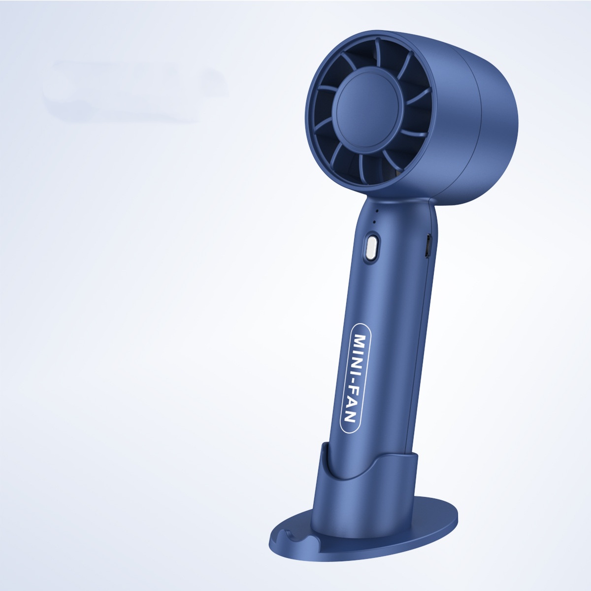 T-10 Portable Mini Handheld Fan with 3 Speeds Battery Rechargeable Chinese Mobile Phone Holder for Desktop Car & Hotel Use gallery image