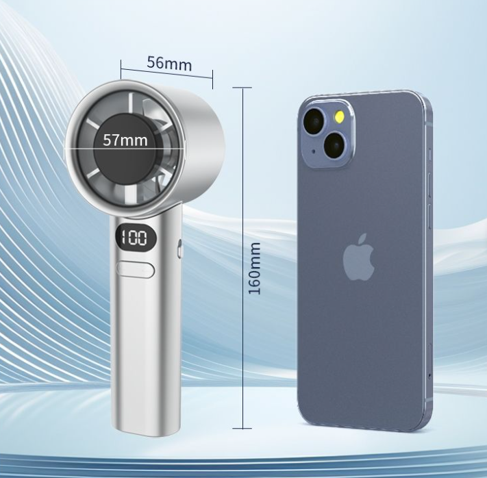 REMAX RS-SF10 2025 New 120 Speed Mini Hand Fan Portable Mini Usb Mini Pocket Rechargeable Handheld Fan gallery image