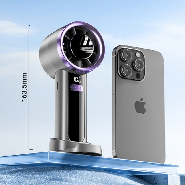 2025 Portable Outdoor Usb Mini Fan Air Cool Hot Selling Oem Gift Multiple Colour Rechargeable Handheld Pocket Fan gallery image