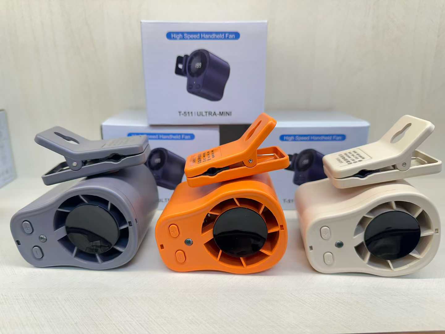 Summer 1200mAh 360 Rotation 25dB High Speed Wearable Portable Waist Clip Silent Mini Turbo Fan Household & Car Outdoor gallery image