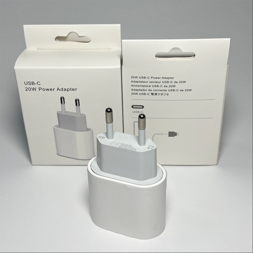 High Quality Smart 20W Charger USB Type C US EU Plug Portable Power Adapter Super Fast Charger for Phones gallery image