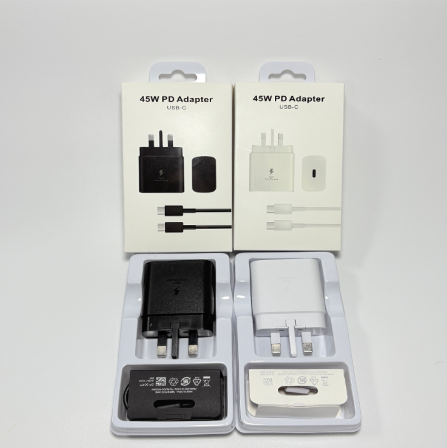 Original 45W PD Super Fast Charger Adapter, T4510 45W Travel Fast Charging Type-C Mobile Phone Charger for Samsung S22 Ultra gallery image