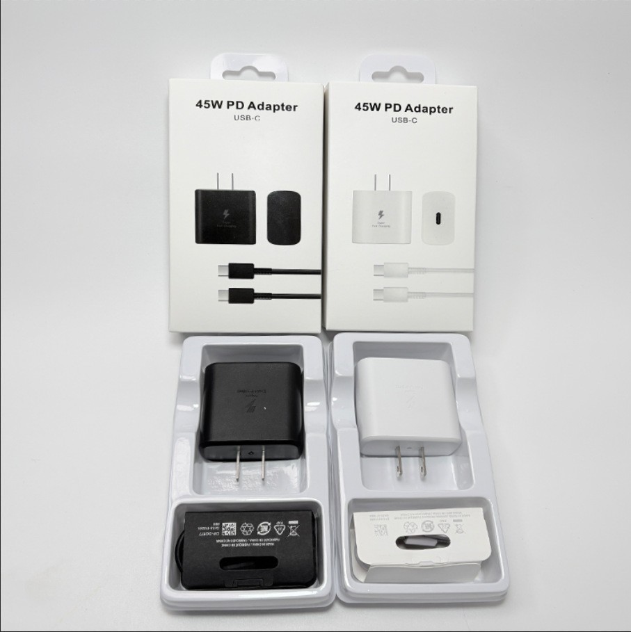 Original 45W PD Super Fast Charger Adapter, T4510 45W Travel Fast Charging Type-C Mobile Phone Charger for Samsung S22 Ultra gallery image