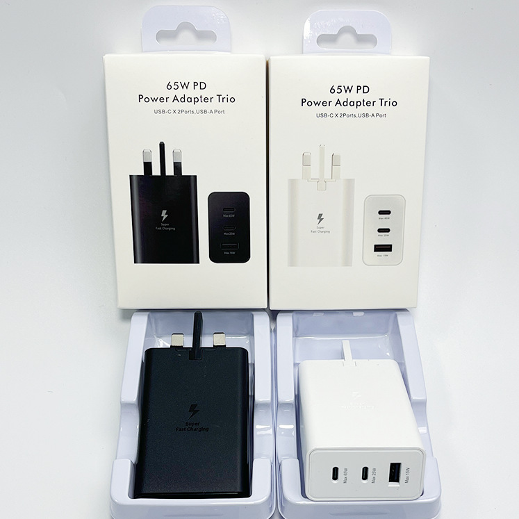 3-Port 65W Fast Charging Adapter Gan SCP Function 12W MAX USB Carregador/Cargadores Para Celular/Charger for iPhone gallery image