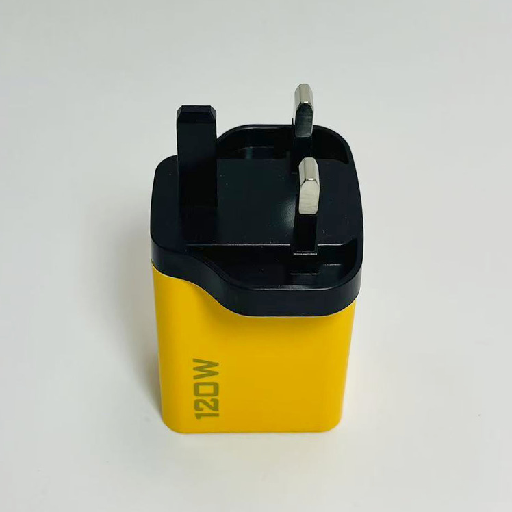 CE Certified 120W Mobile Phone Charger QC3.0 12W Multi-Port 2 X USB OTP European American British Charging Head for Smal gallery image