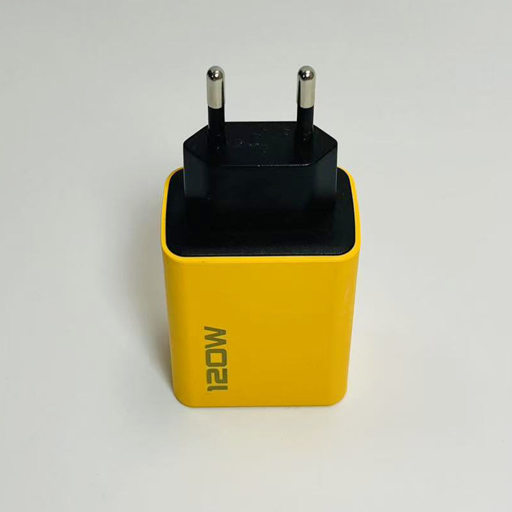 CE Certified 120W Mobile Phone Charger QC3.0 12W Multi-Port 2 X USB OTP European American British Charging Head for Smal gallery image
