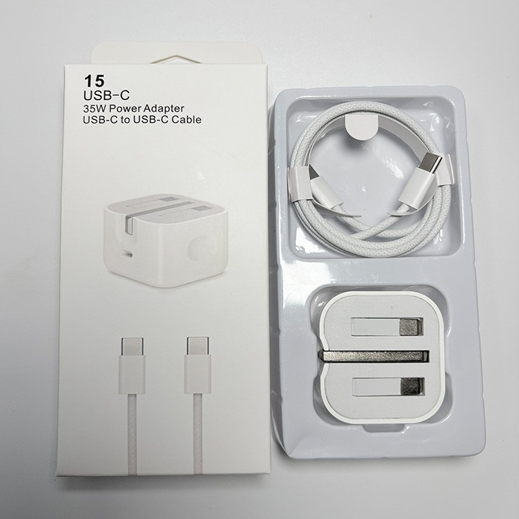 Wholesale US EU UK Portable Travel Wall Adapter 20W 35W Fast Charging Type-C USB C Cell Phone Chargers for iphone 17 16 15 14 gallery image