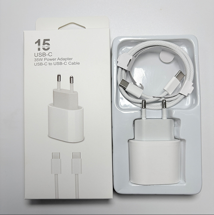 Wholesale US EU UK Portable Travel Wall Adapter 20W 35W Fast Charging Type-C USB C Cell Phone Chargers for iphone 17 16 15 14 gallery image