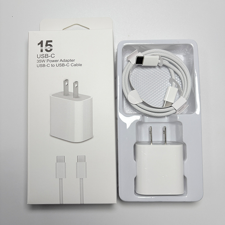 Wholesale US EU UK Portable Travel Wall Adapter 20W 35W Fast Charging Type-C USB C Cell Phone Chargers for iphone 17 16 15 14 gallery image