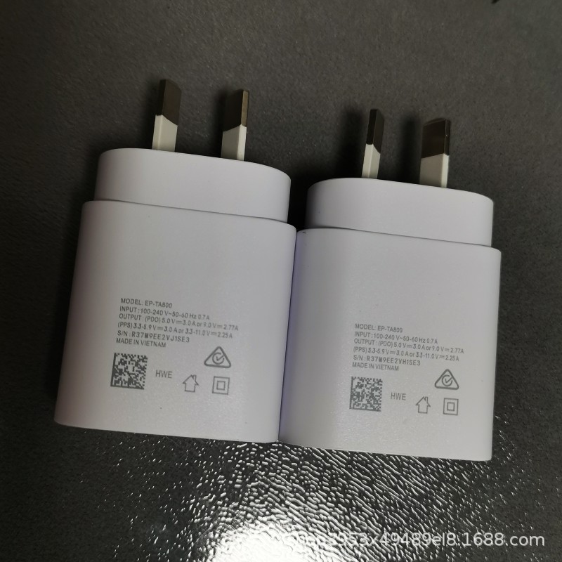 Hot Selling 25W USB-C Charger for Samsung US EU UK AU Super Fast Charger PD Travel Adapter for Samsung Note 10 gallery image