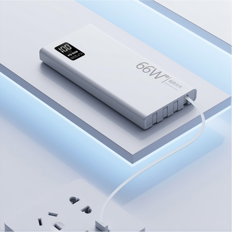 Wholesale PriceCustom Large Capacity Hot Selling Super Fast Charging Powerbank 60000mah Digital Display Real Capacity Power Bank gallery image