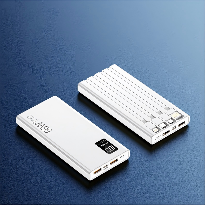 Wholesale PriceCustom Large Capacity Hot Selling Super Fast Charging Powerbank 60000mah Digital Display Real Capacity Power Bank gallery image